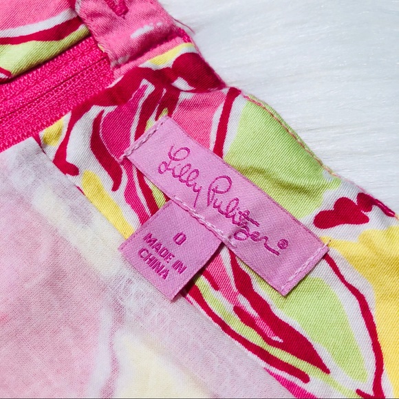 Lilly Pulitzer Callie Skirt Hotty Pink Day - Picture 2 of 7